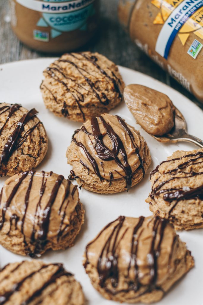 healthier almond butter cookies 