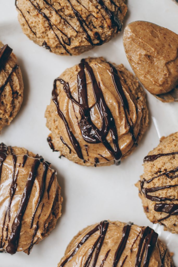 healthier almond butter cookies