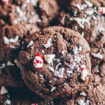 Double chocolate peppermint cookies