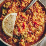 one-pot curried lentils