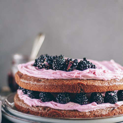 Vegan Dark Chocolate Raspberry Cake – healthienut – Easy to follow ...