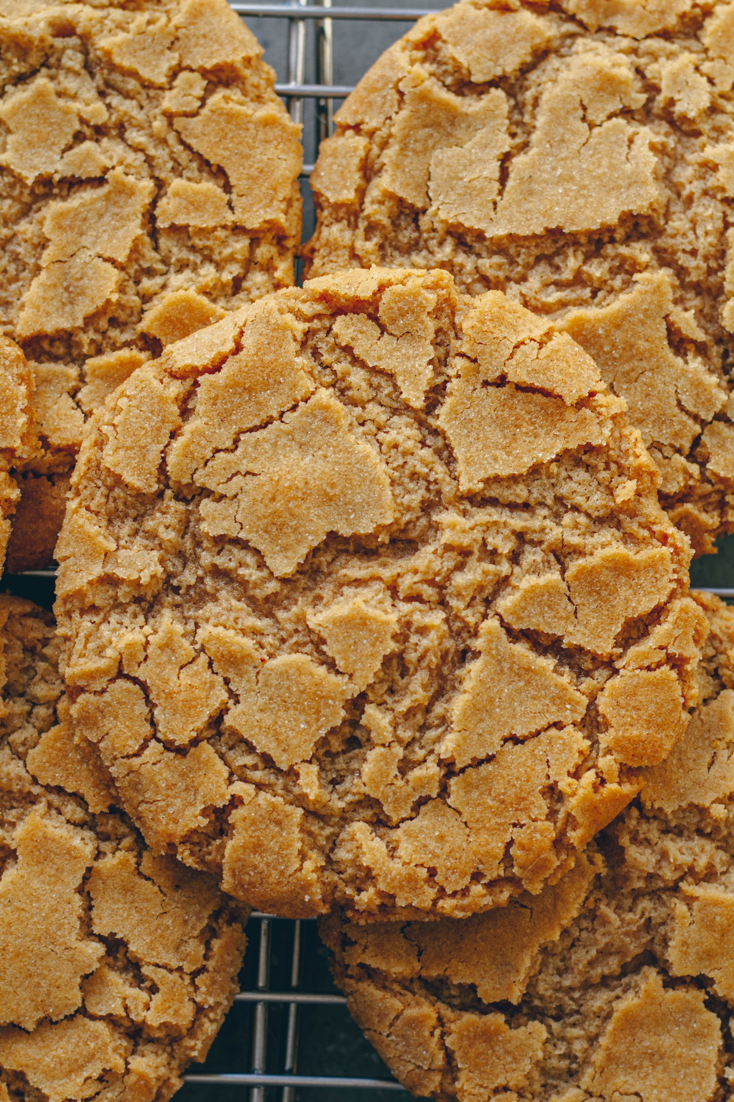 chewy vegan peanut butter cookies
