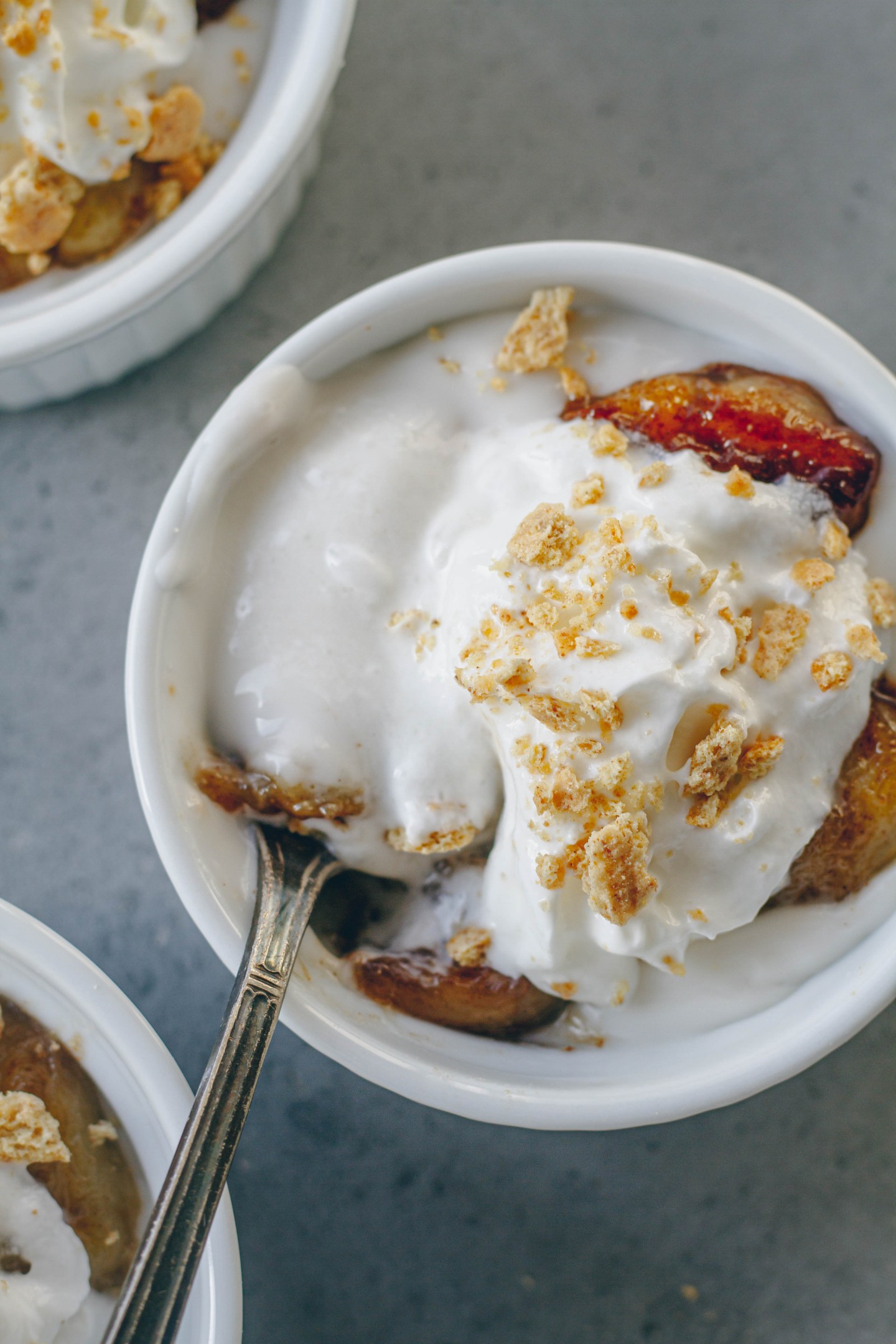 vegan banana cream pudding
