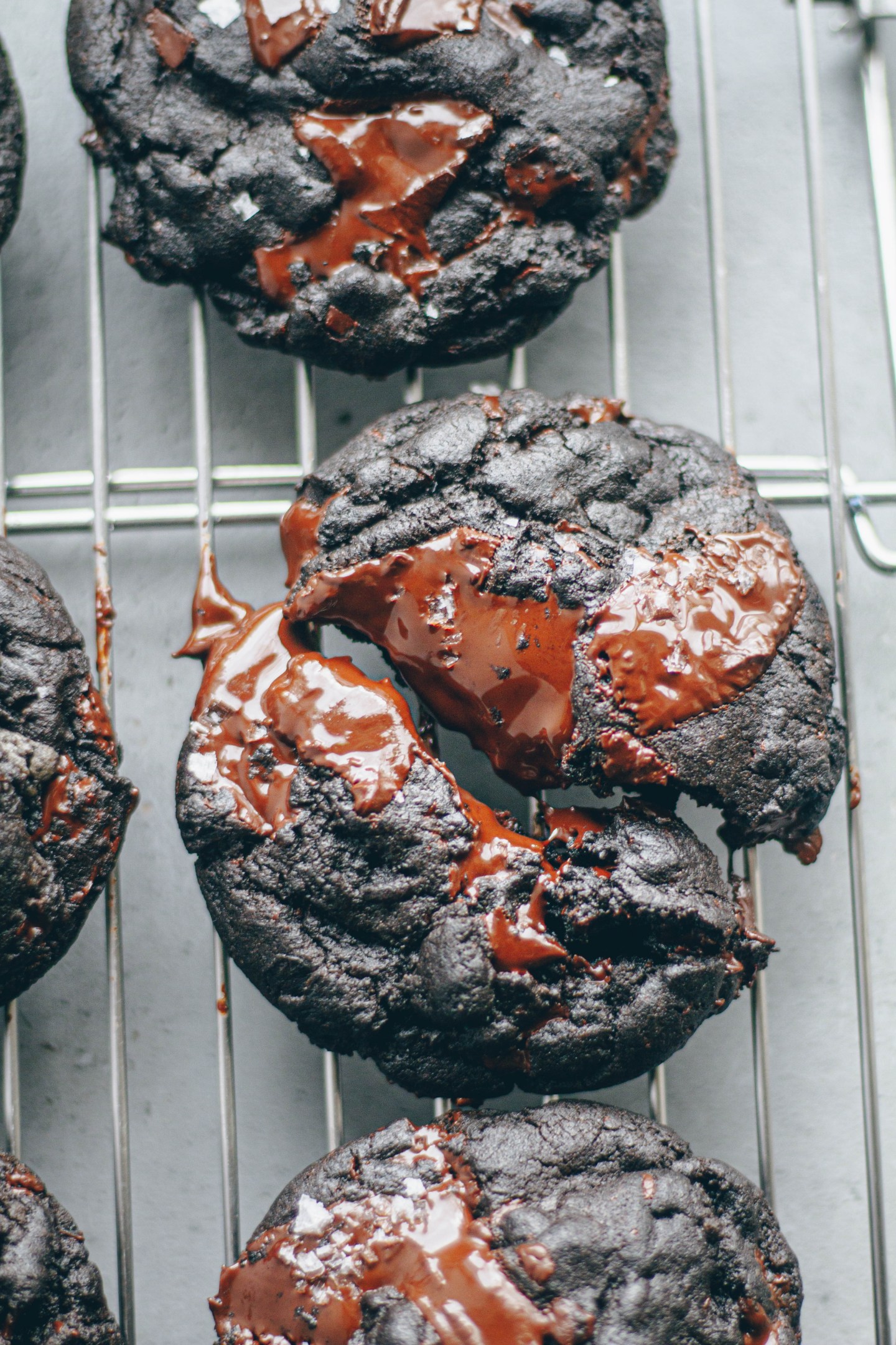 thin-mint inspired cookies