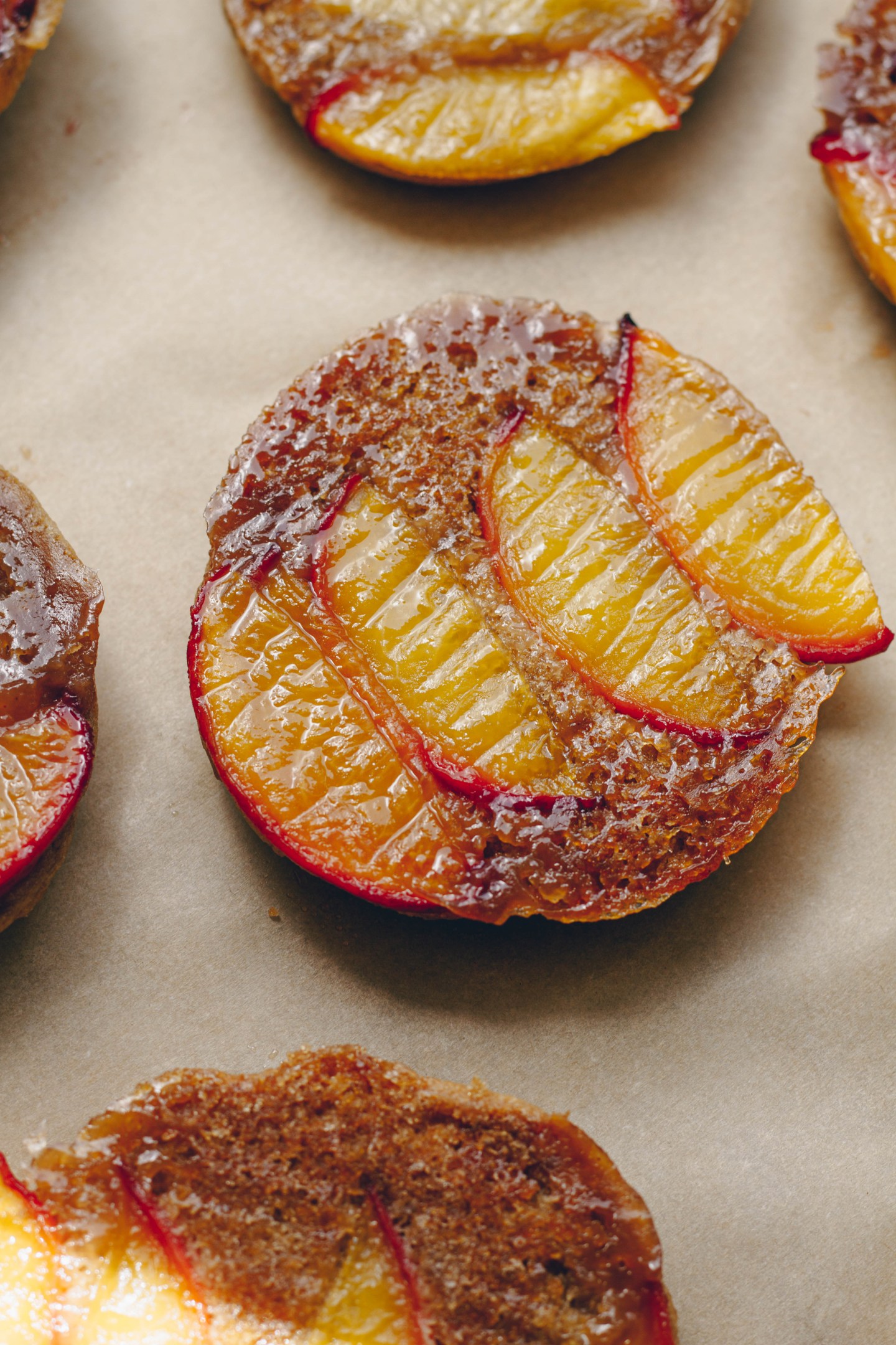 Peach Upside Down Cookies