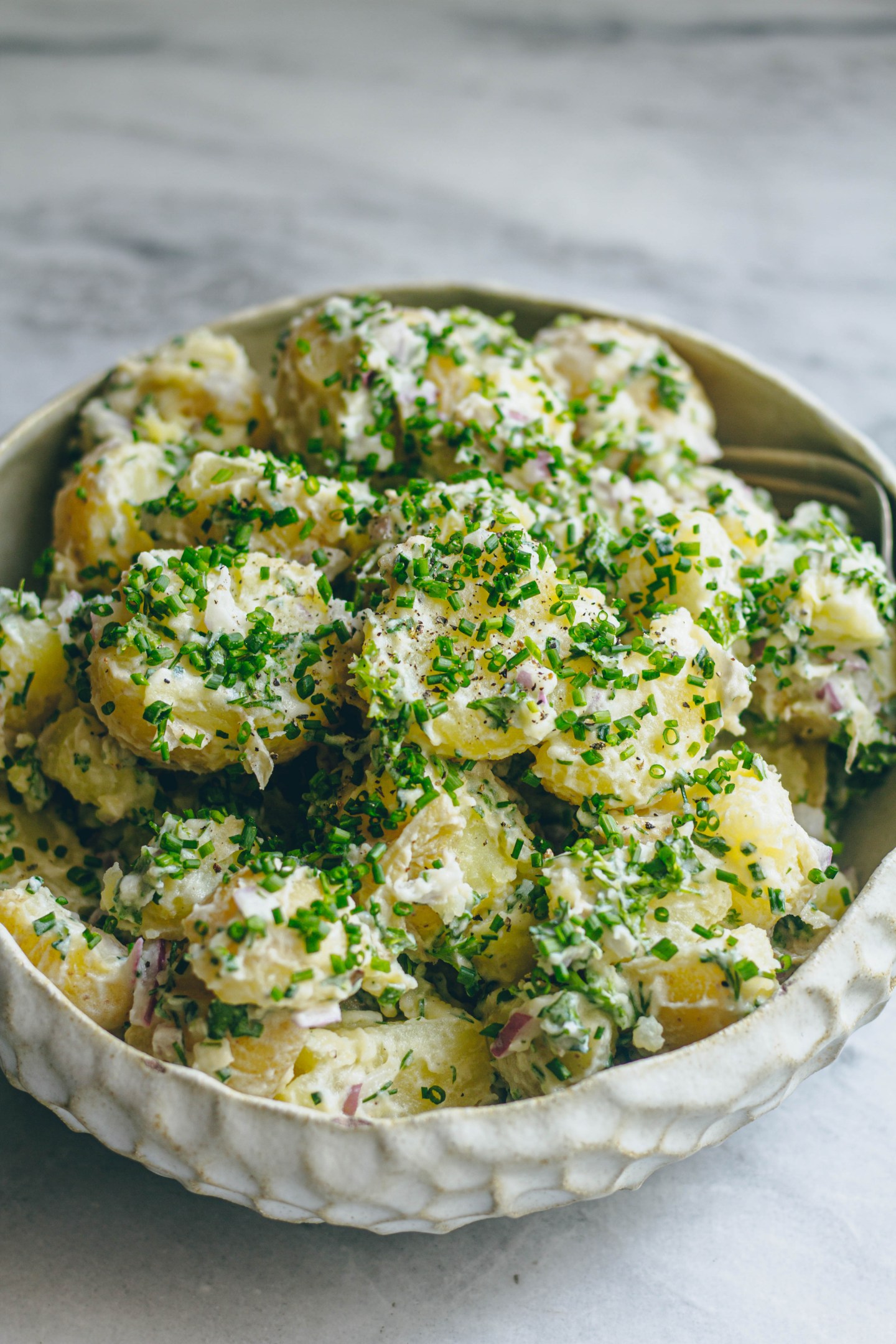 Creamy Herby Potato Salad