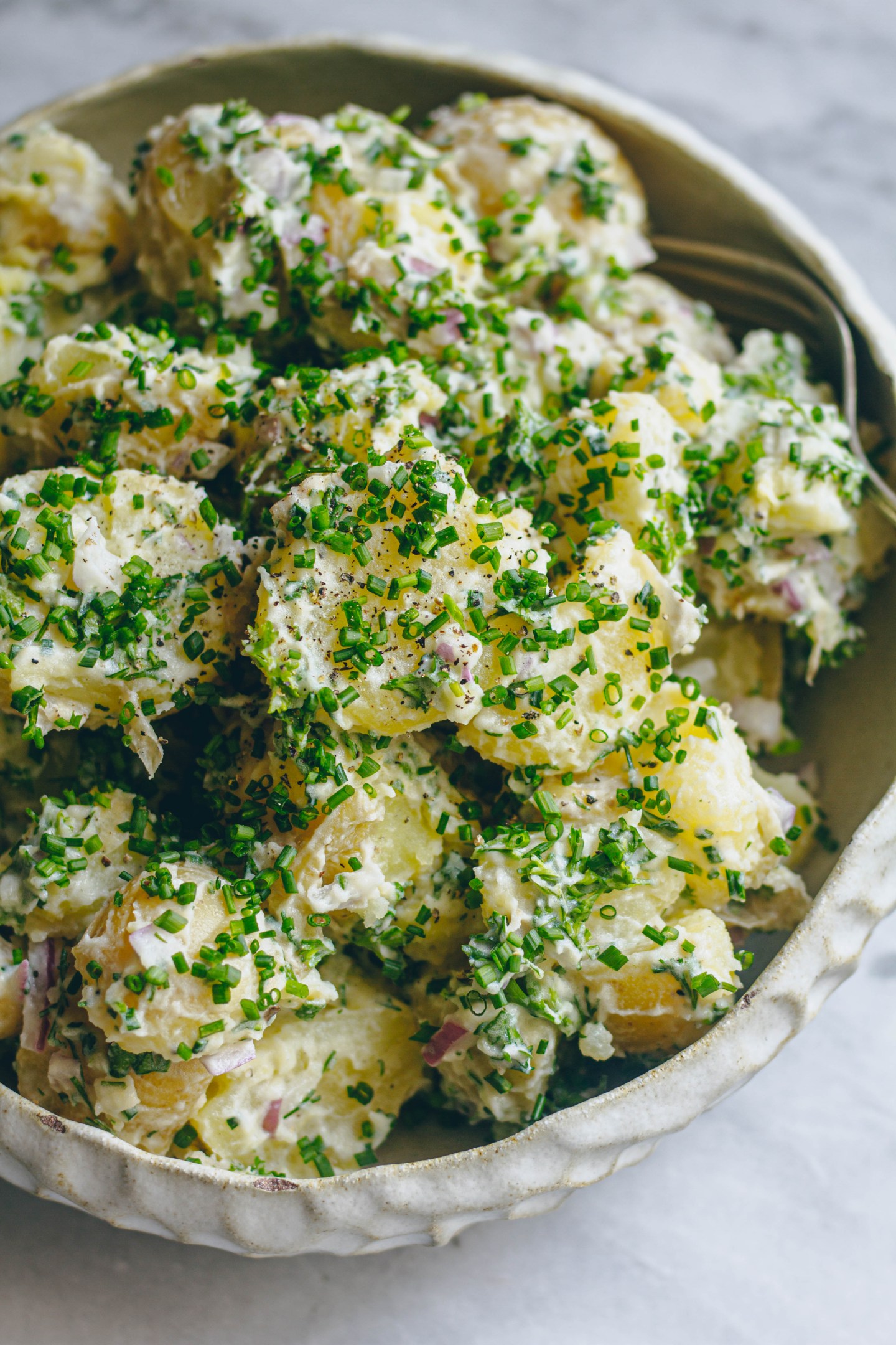 Creamy Herby Potato Salad