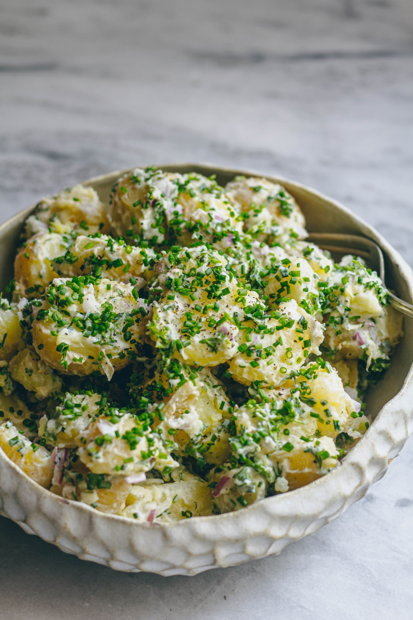 Creamy Herby Potato Salad