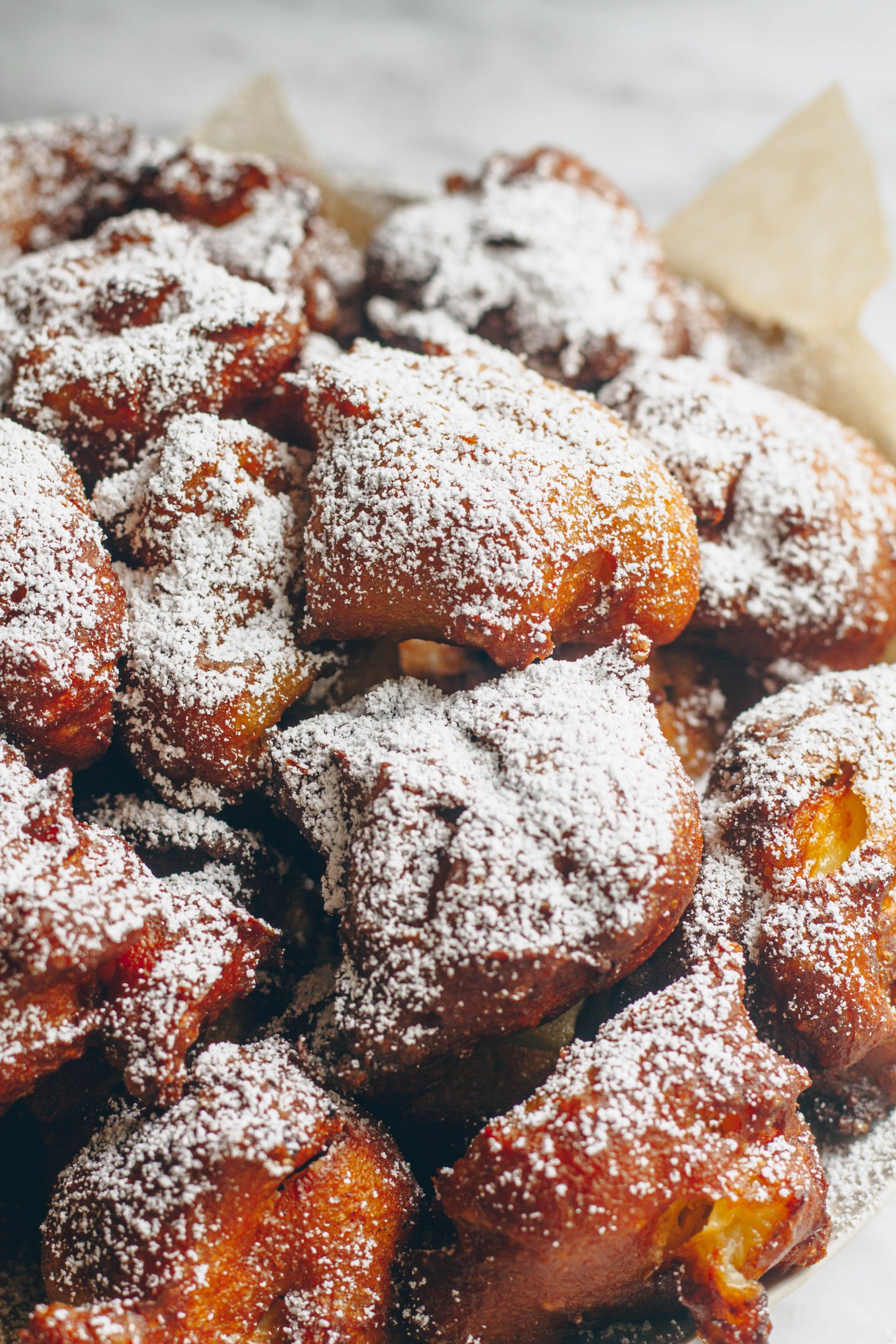 Apple Beignets (apple fritters)