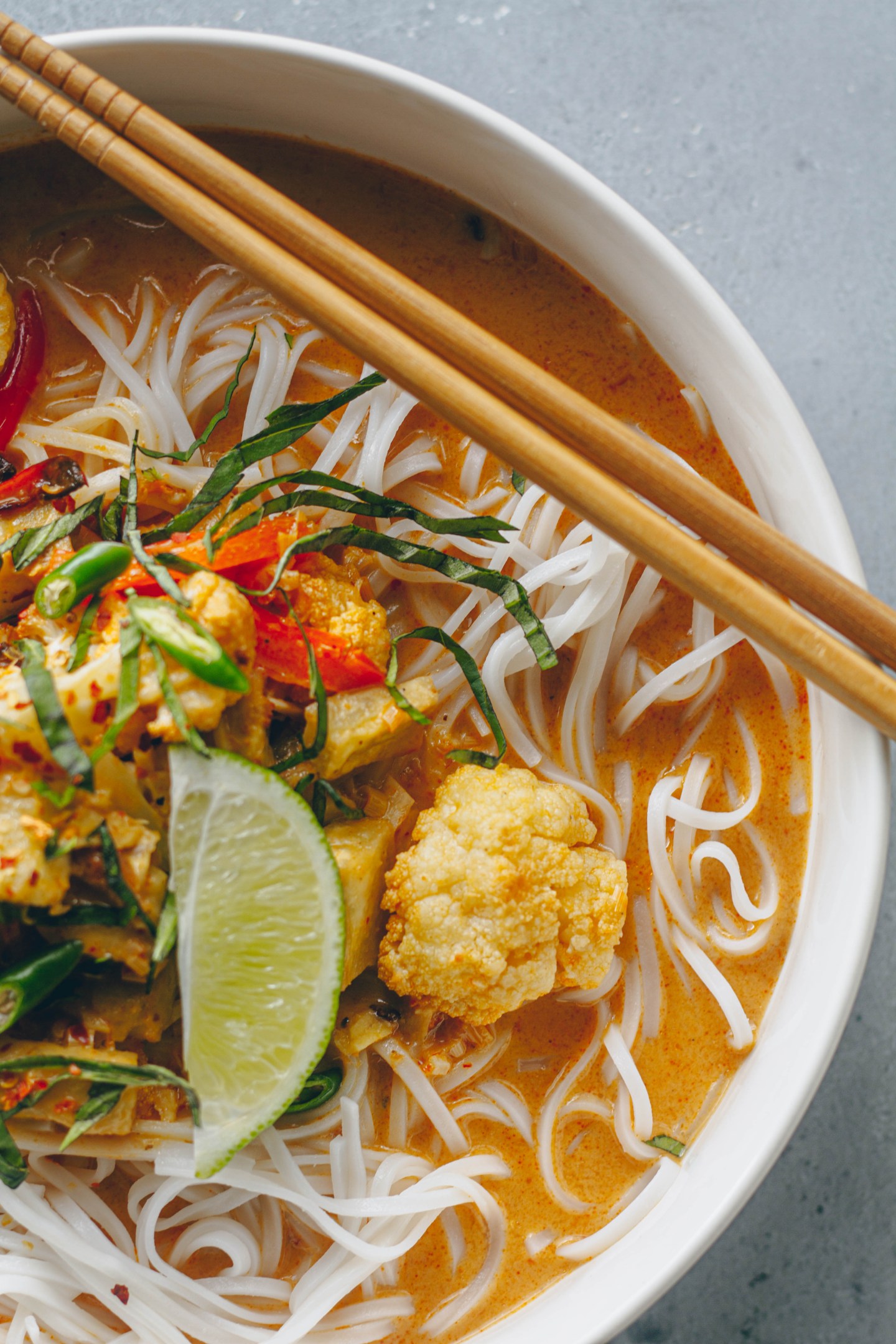 Thai Red Curry Noodle Soup