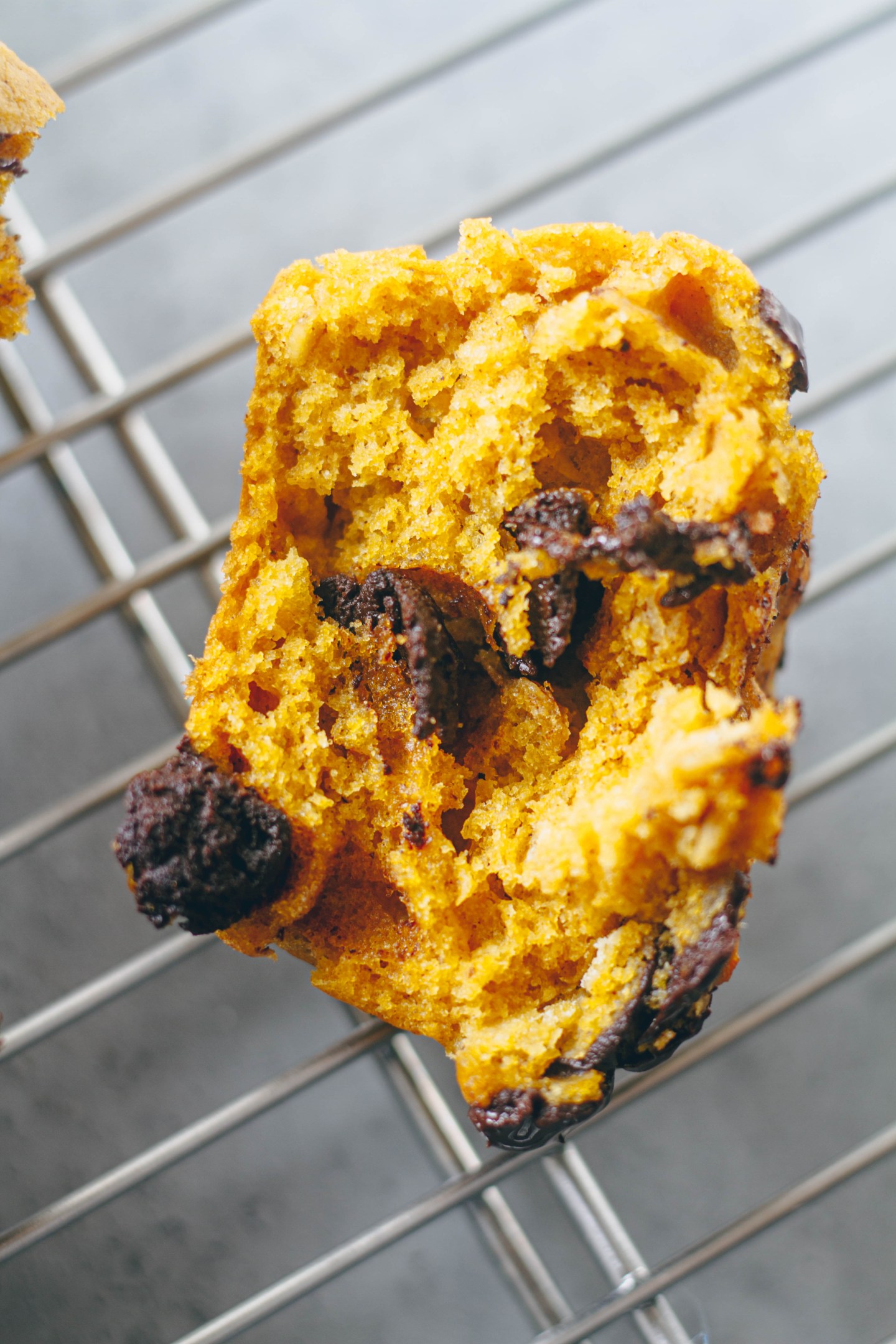 Vegan Pumpkin Chocolate Chip Muffins