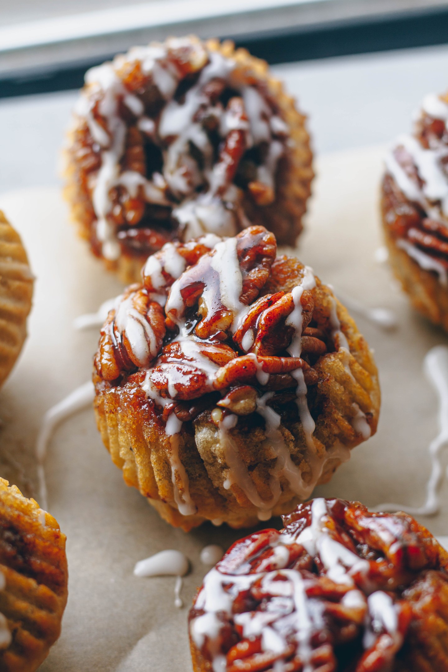 Sticky Pecan Muffins