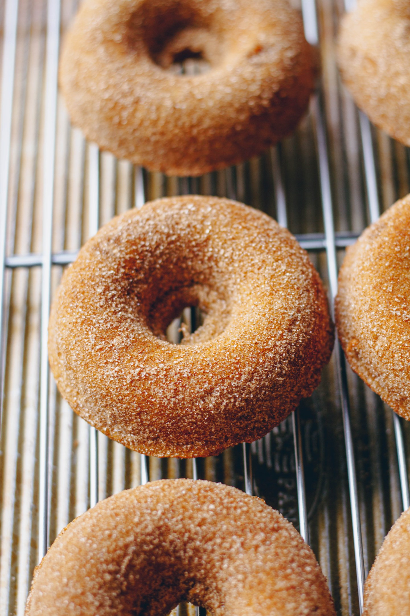 Vegan Gingerbread Baked Donuts