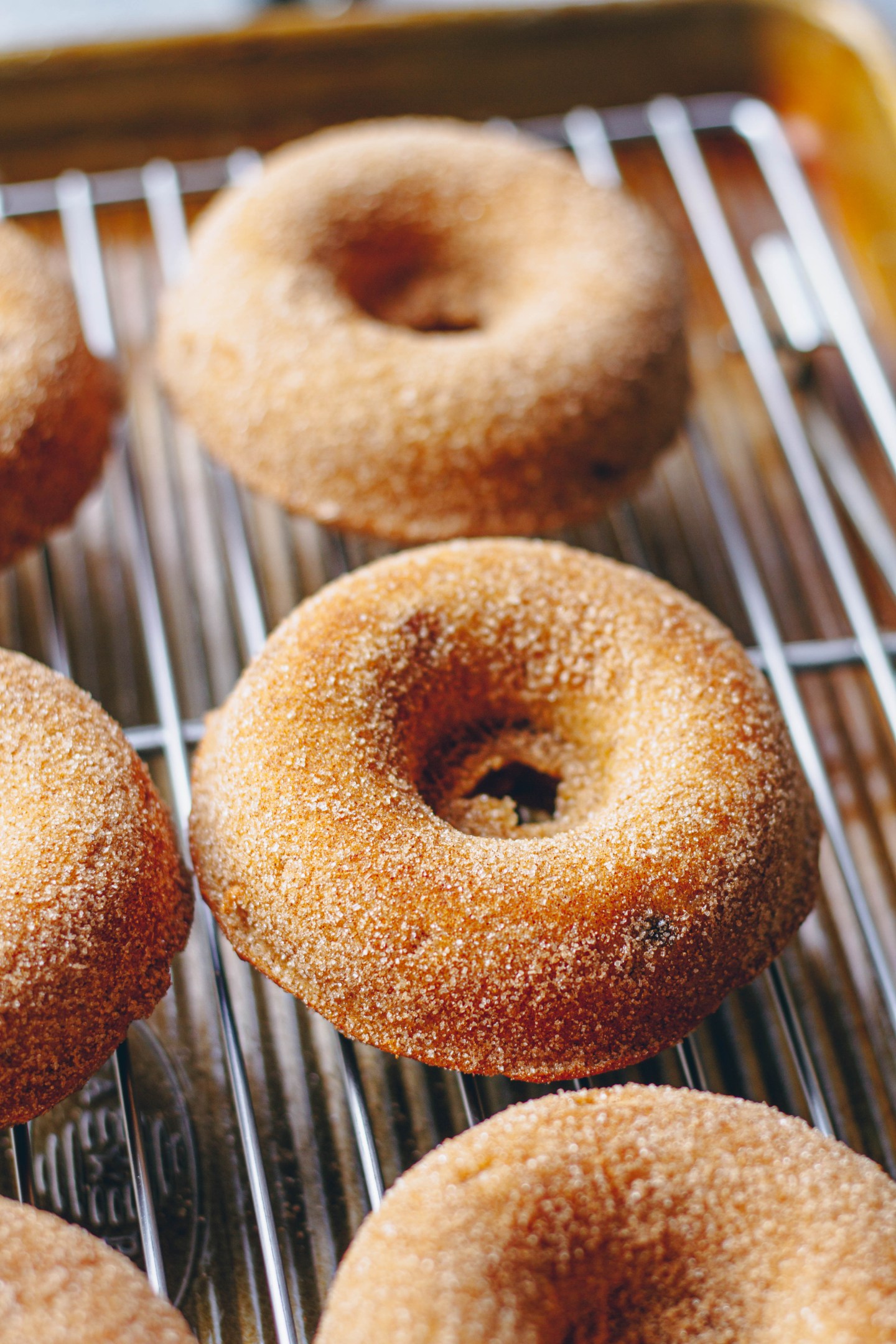 Vegan Gingerbread Baked Donuts