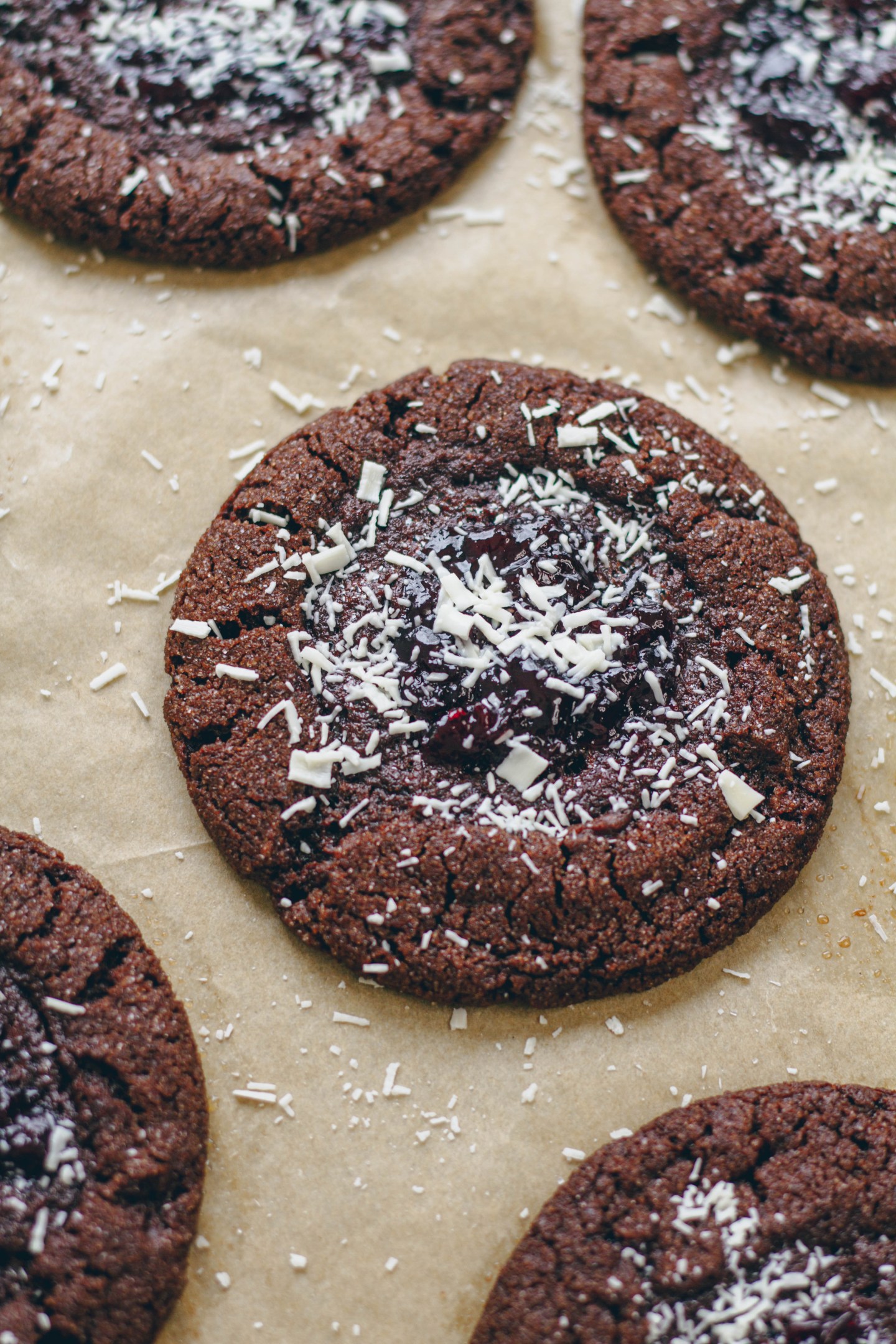 Black Forest Cake-inspired Cookies