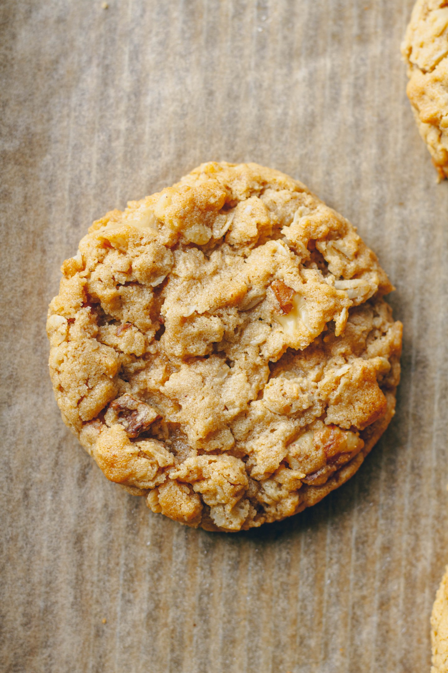 Chewy Peanut Butter Oatmeal Cookies