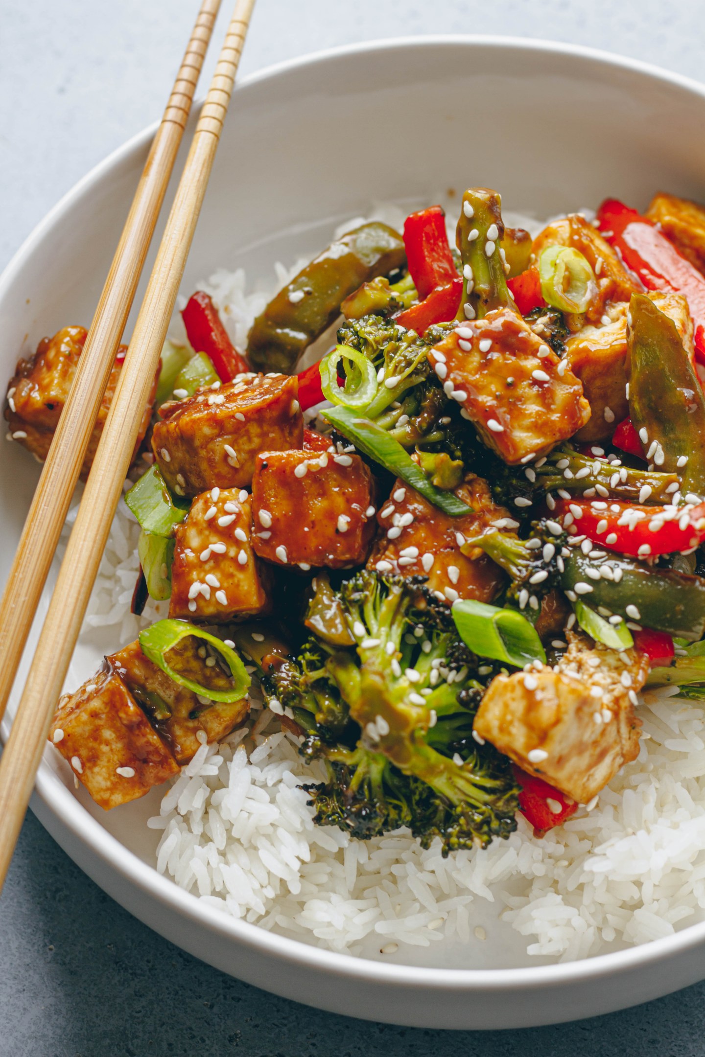 Sheet Pan Teriyaki Tofu
