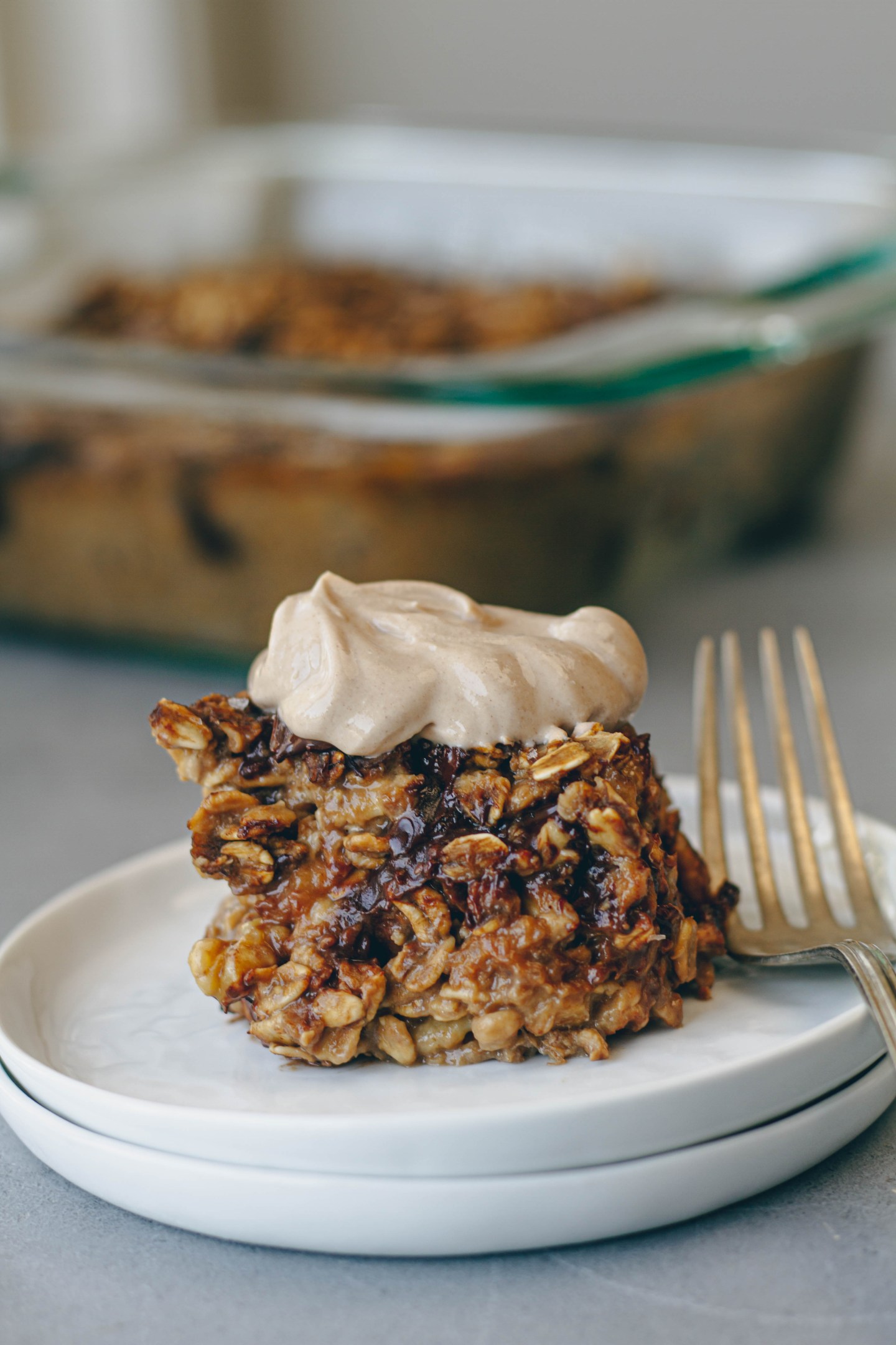 Espresso Walnut Baked Oatmeal