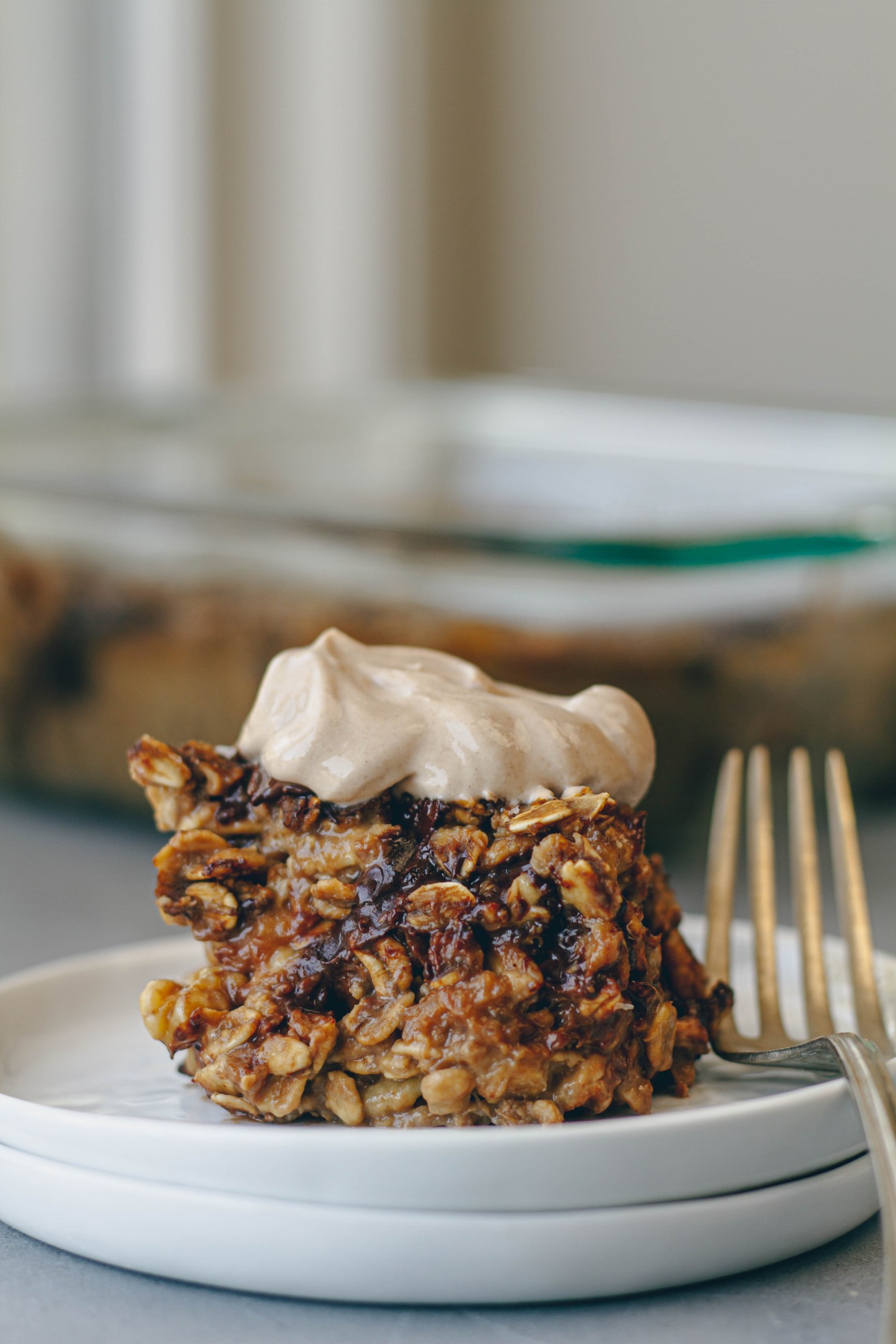 Espresso Walnut Baked Oatmeal