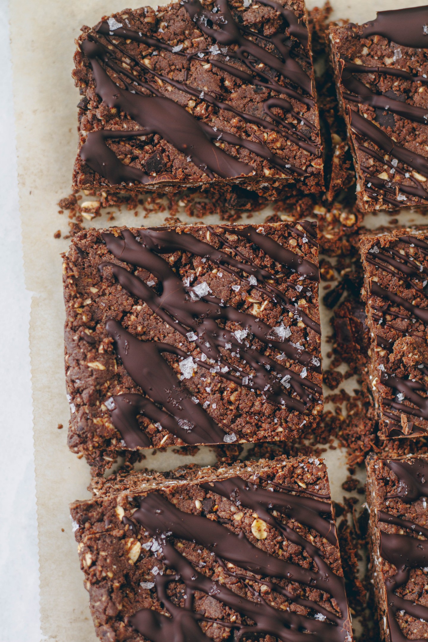 No-Bake Double Chocolate Chip Energy Bars