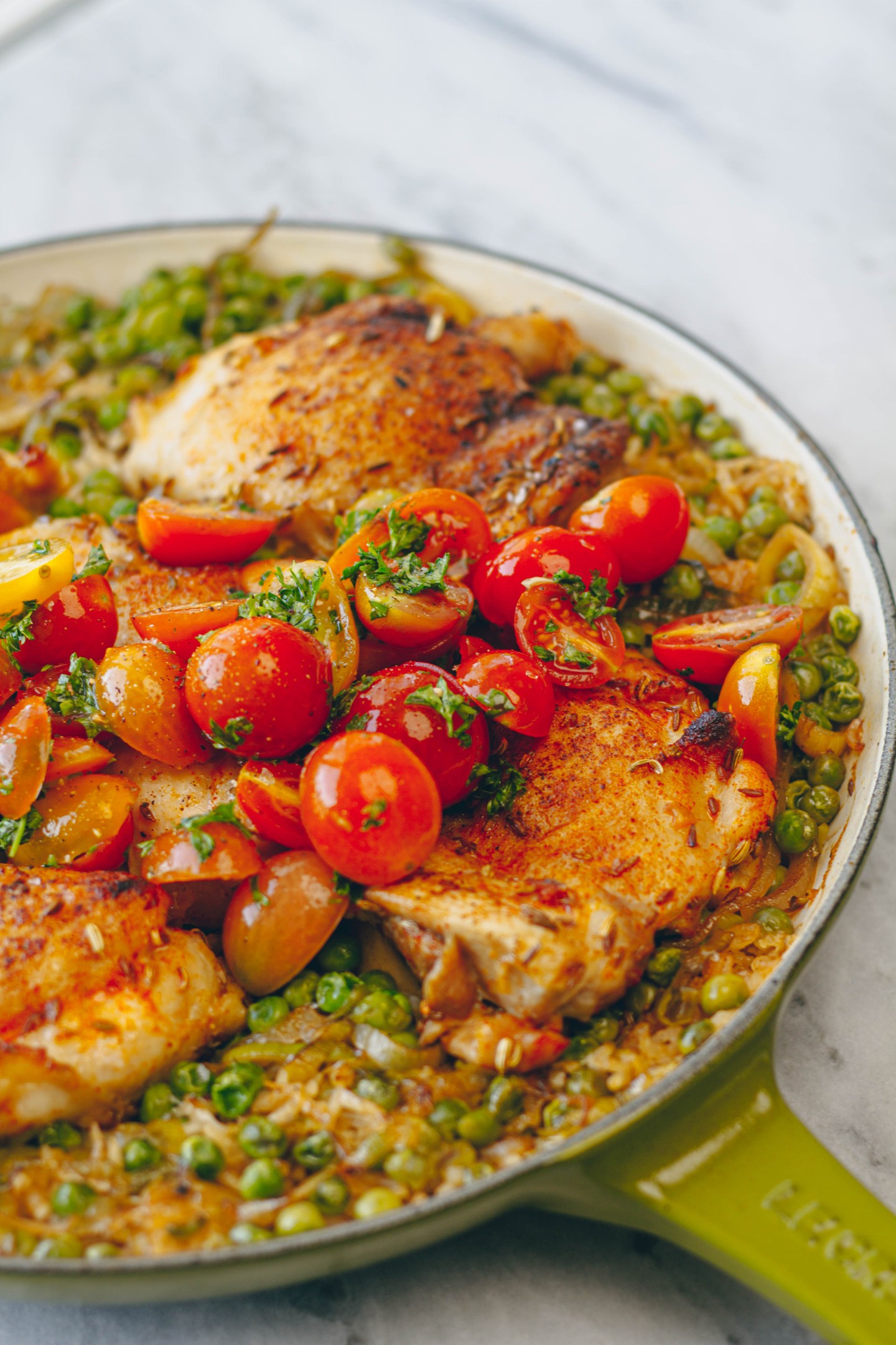 Skillet Chicken & Rice