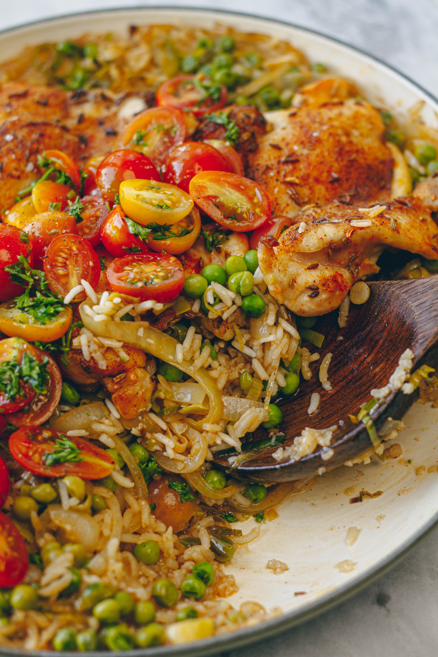 Skillet Chicken & Rice