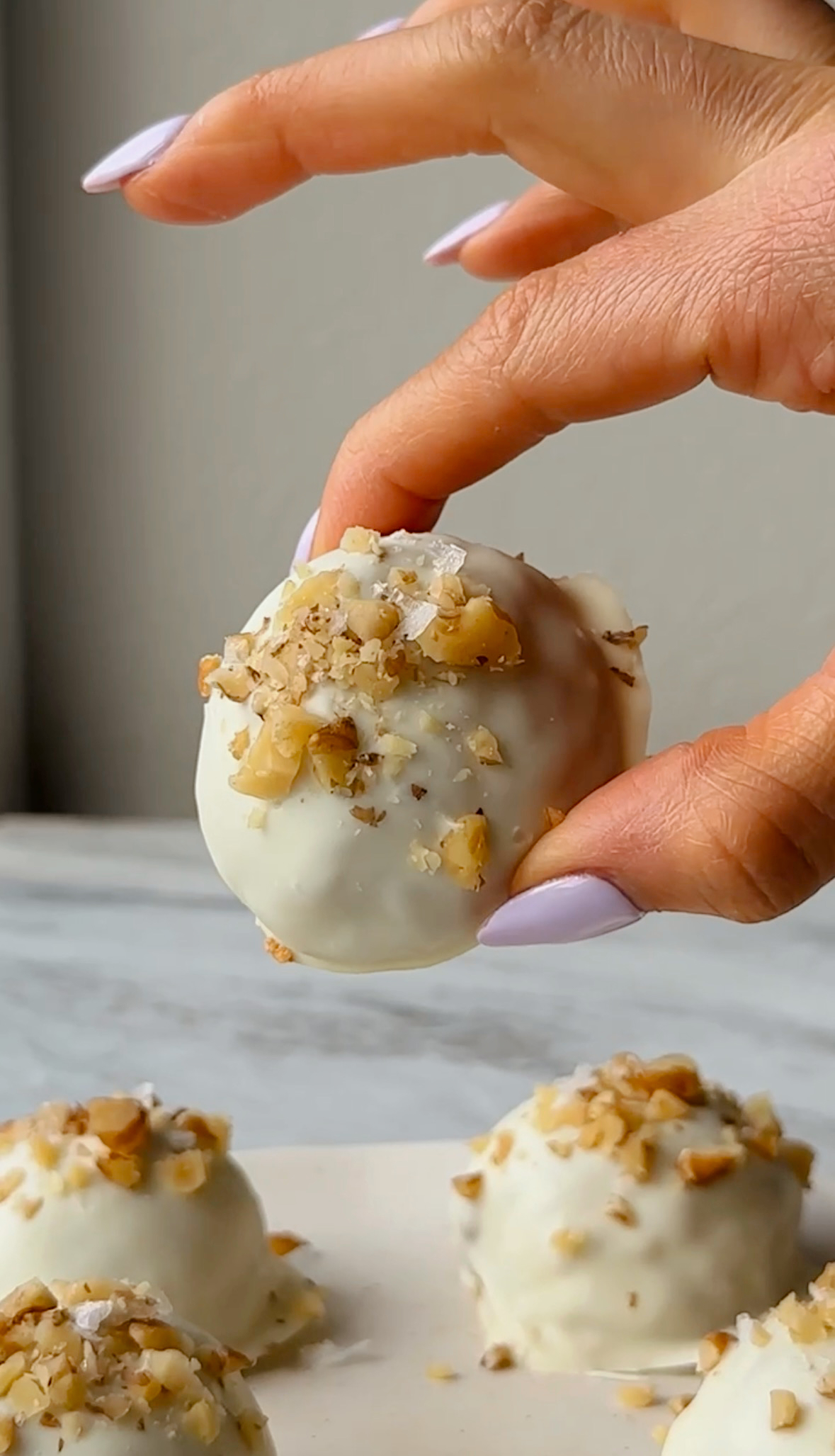 Carrot Cake Protein Truffles