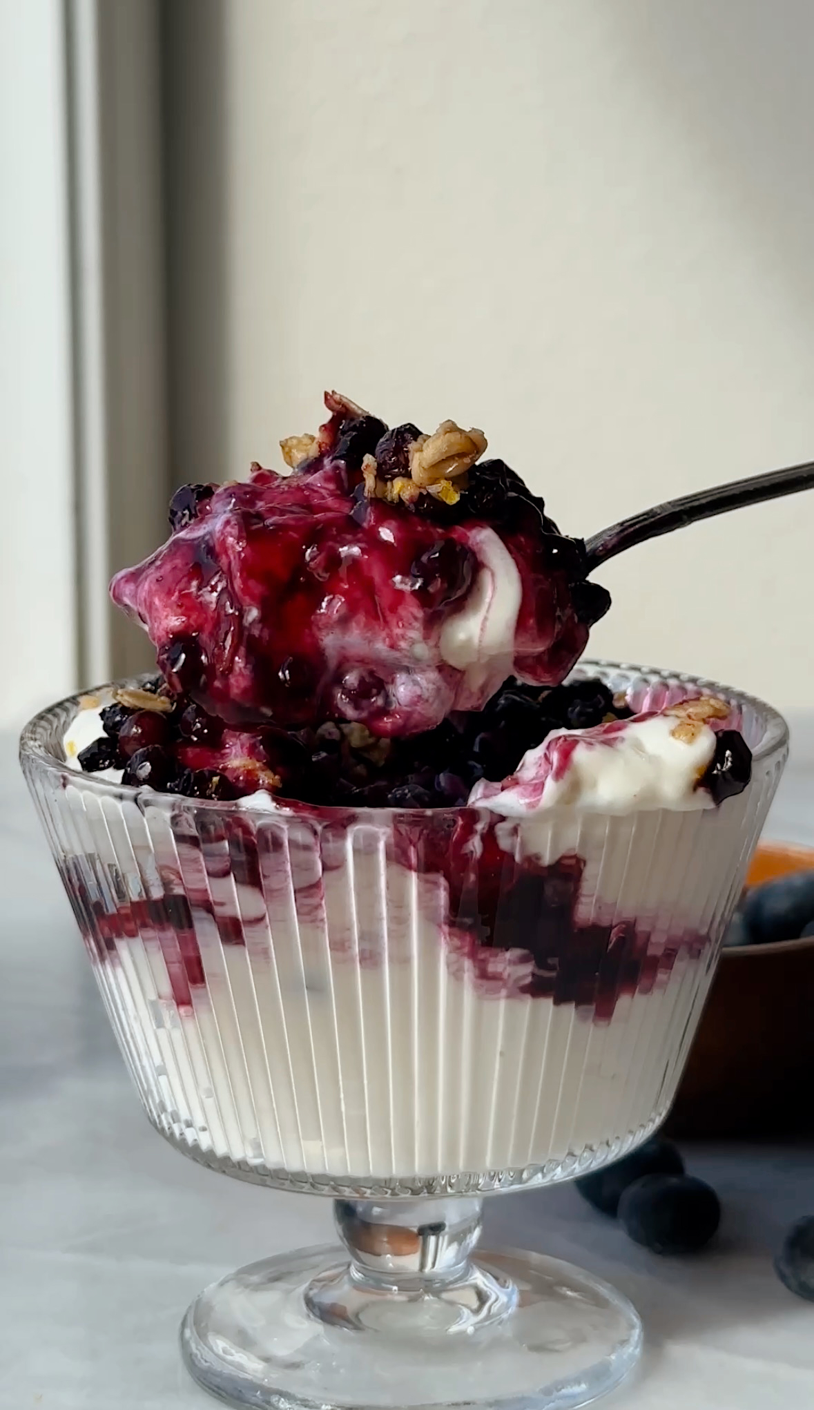 Lemon Blueberry Cheesecake Parfaits