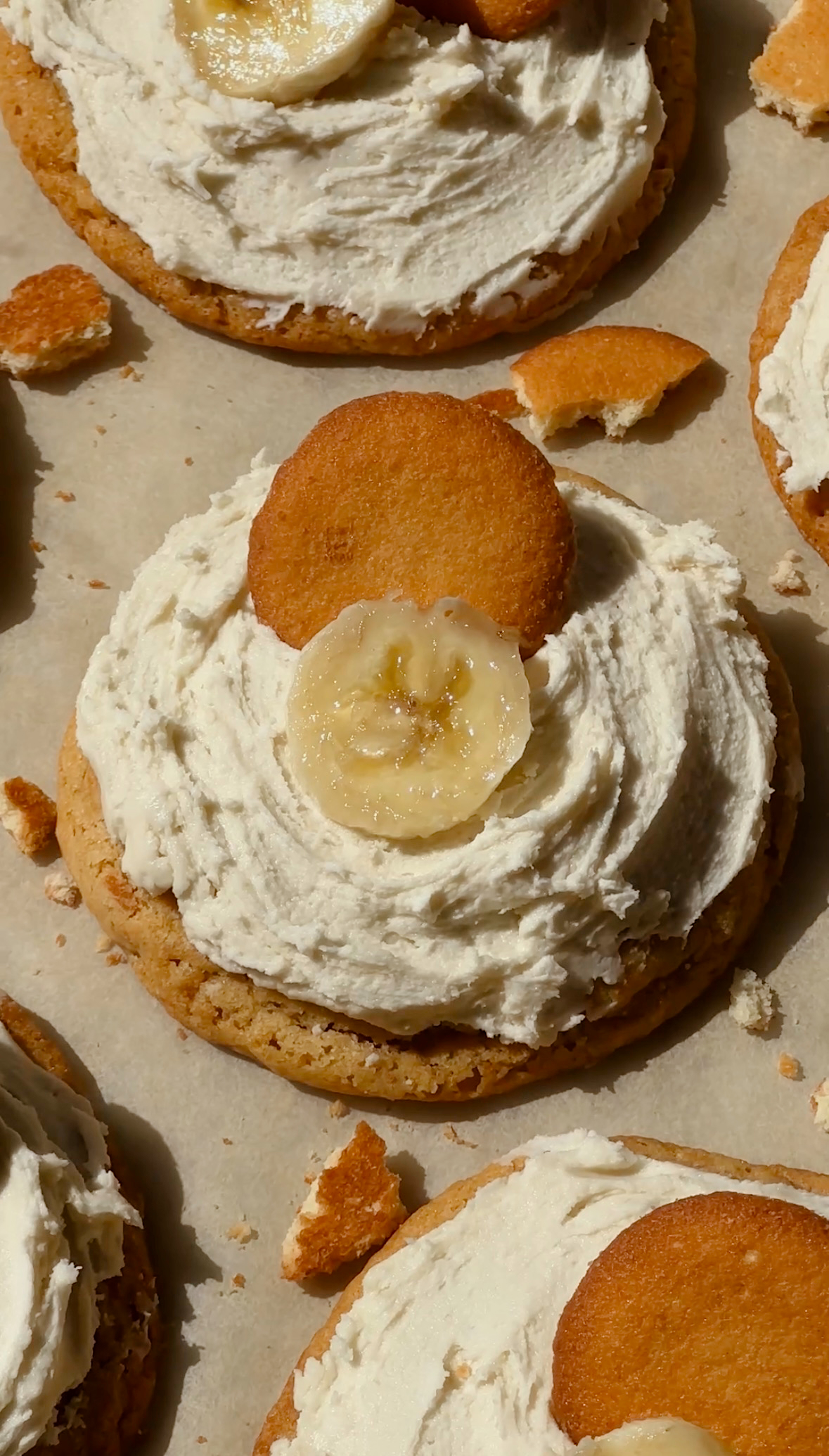 Banana Cream Pie Cheesecake Cookies