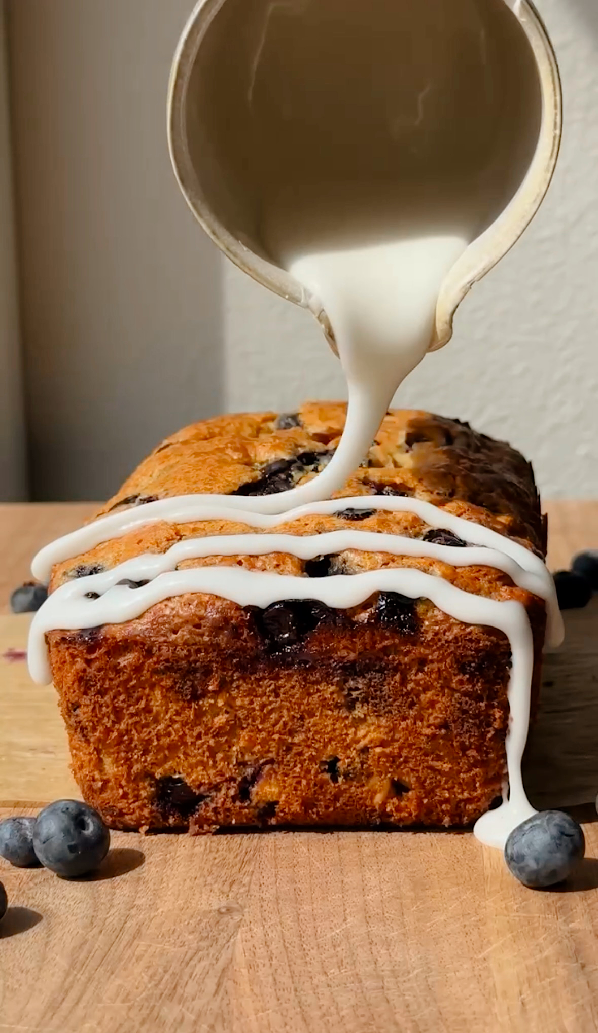 Lemon Blueberry Muffin Loaf