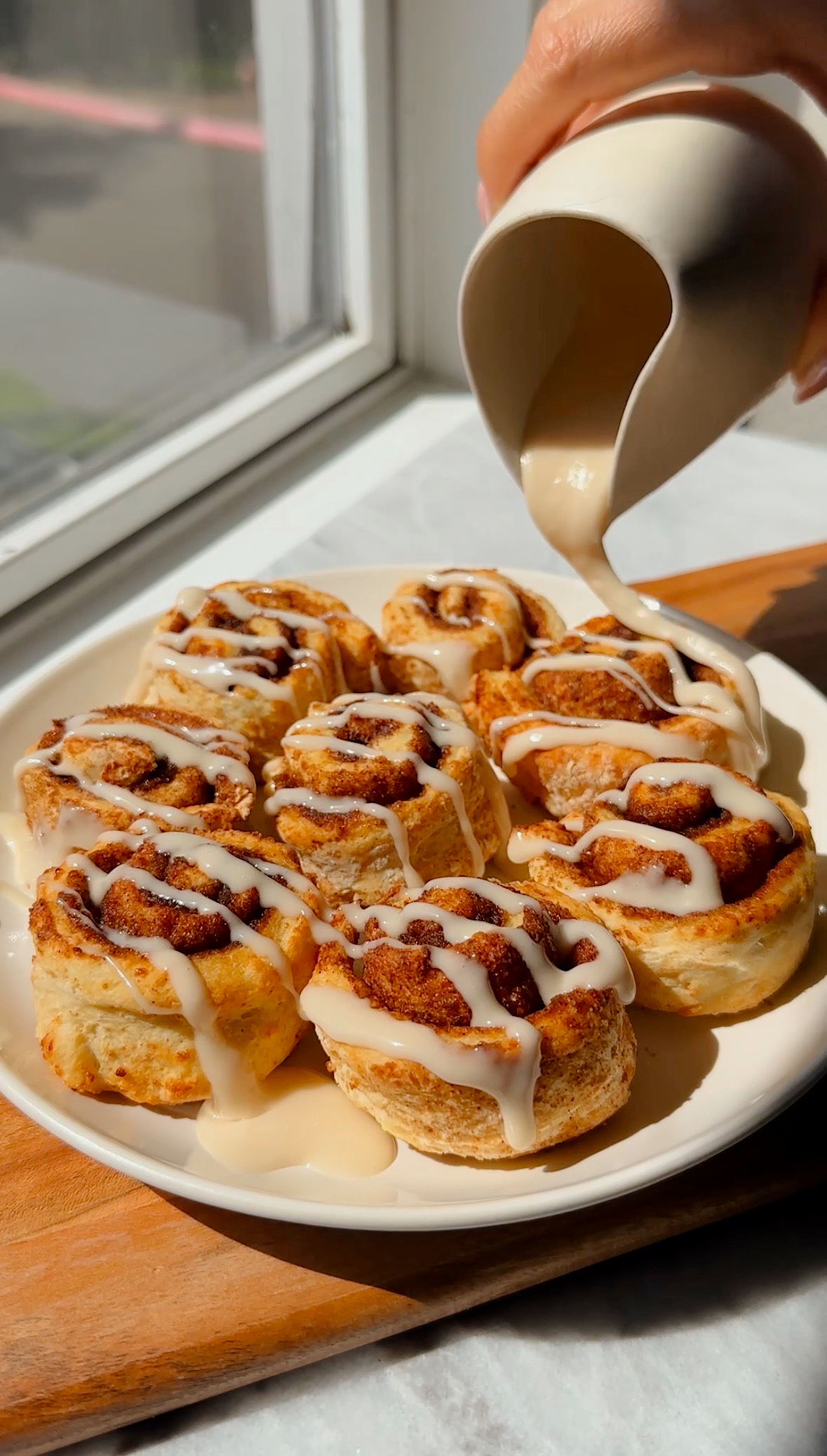 Healthier High Protein Cinnamon Rolls