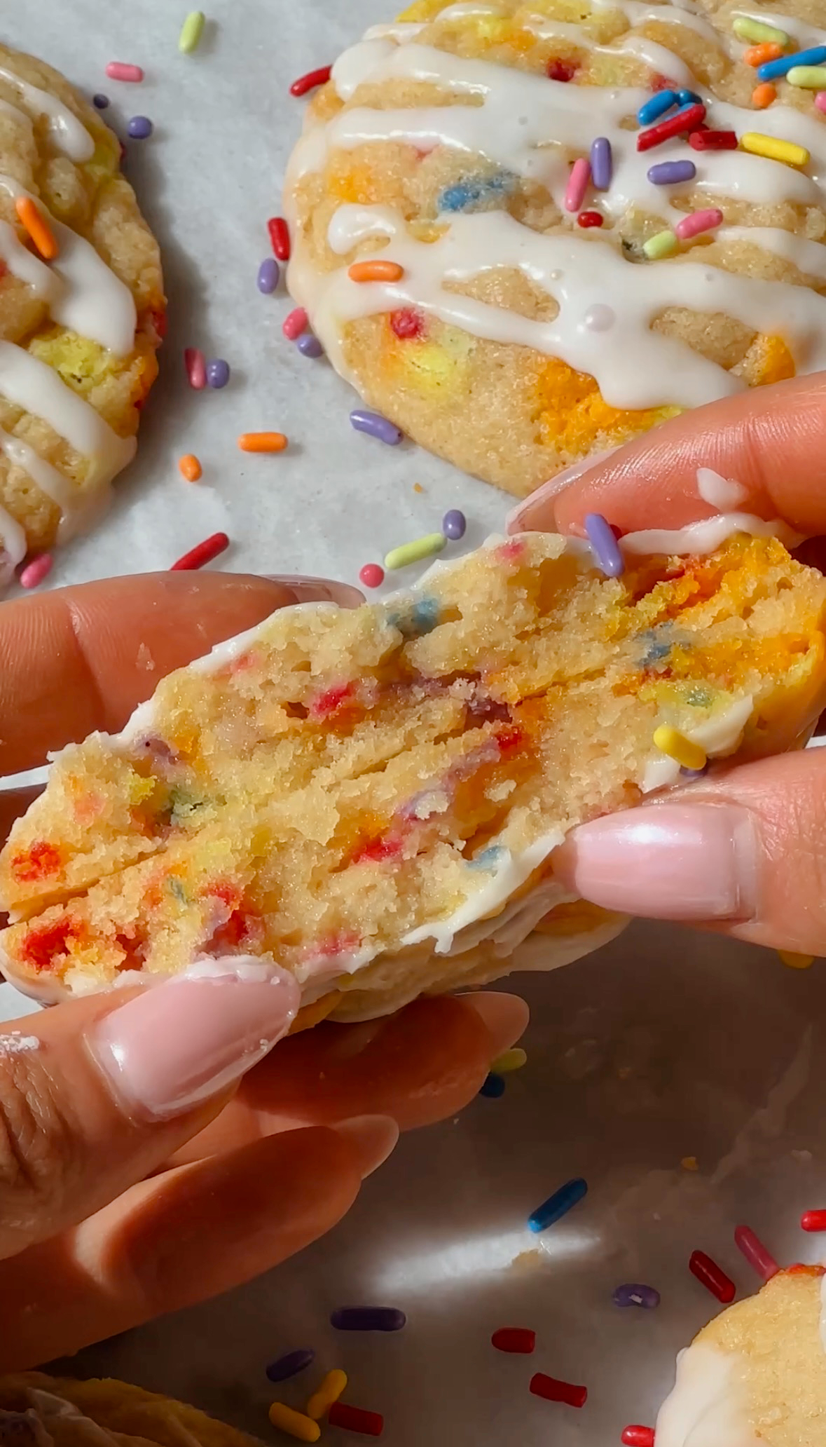 Lemon Funfetti Sugar Cookies