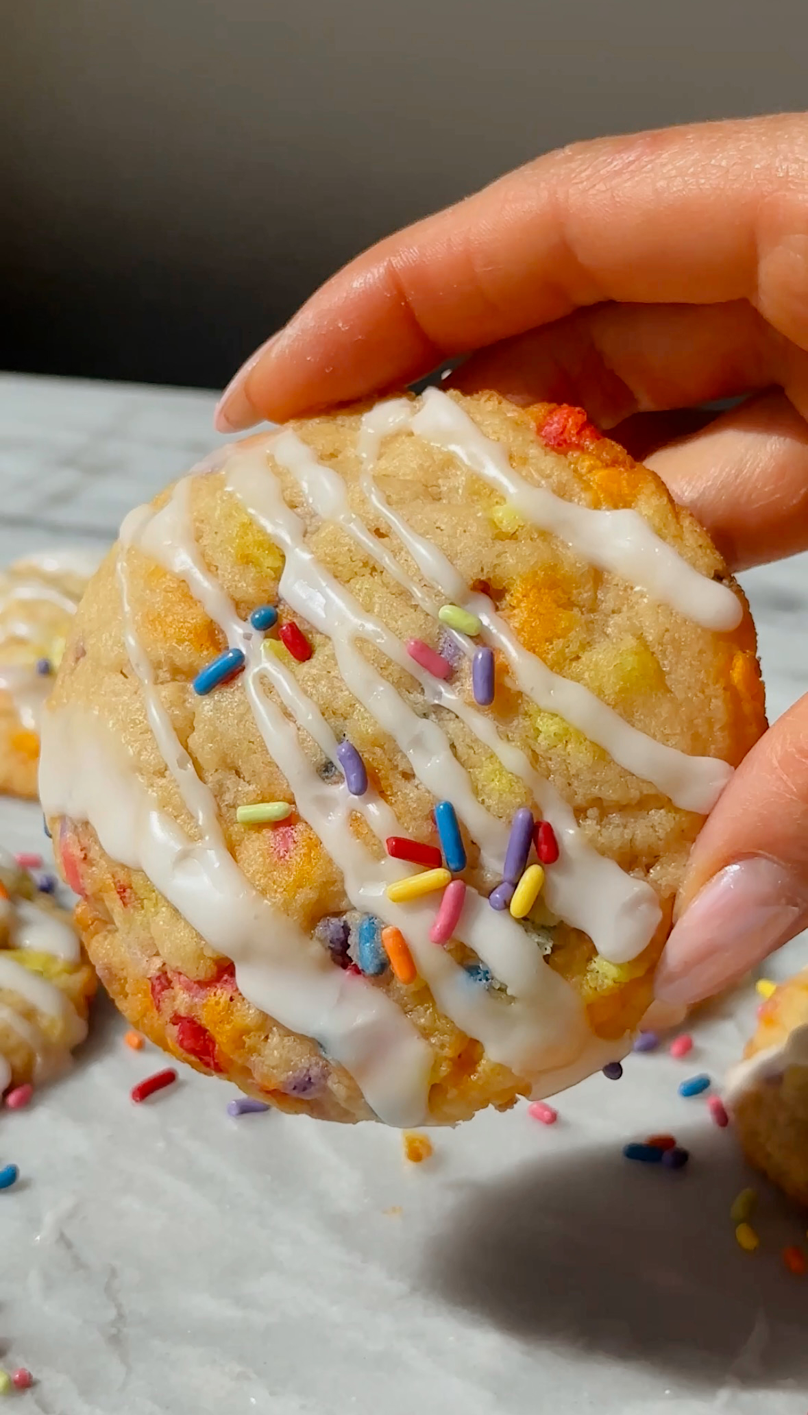 Lemon Funfetti Sugar Cookies