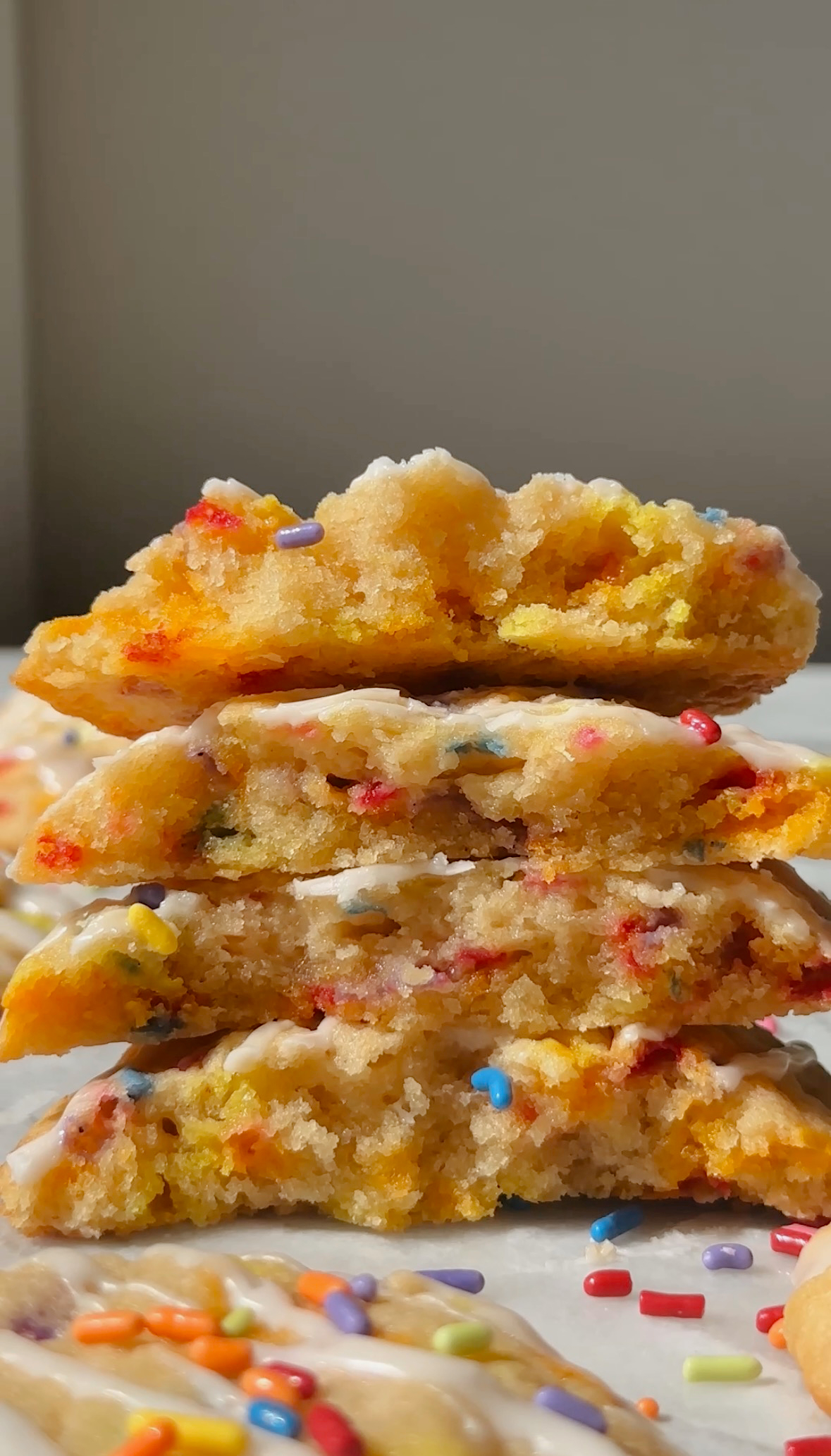 Lemon Funfetti Sugar Cookies