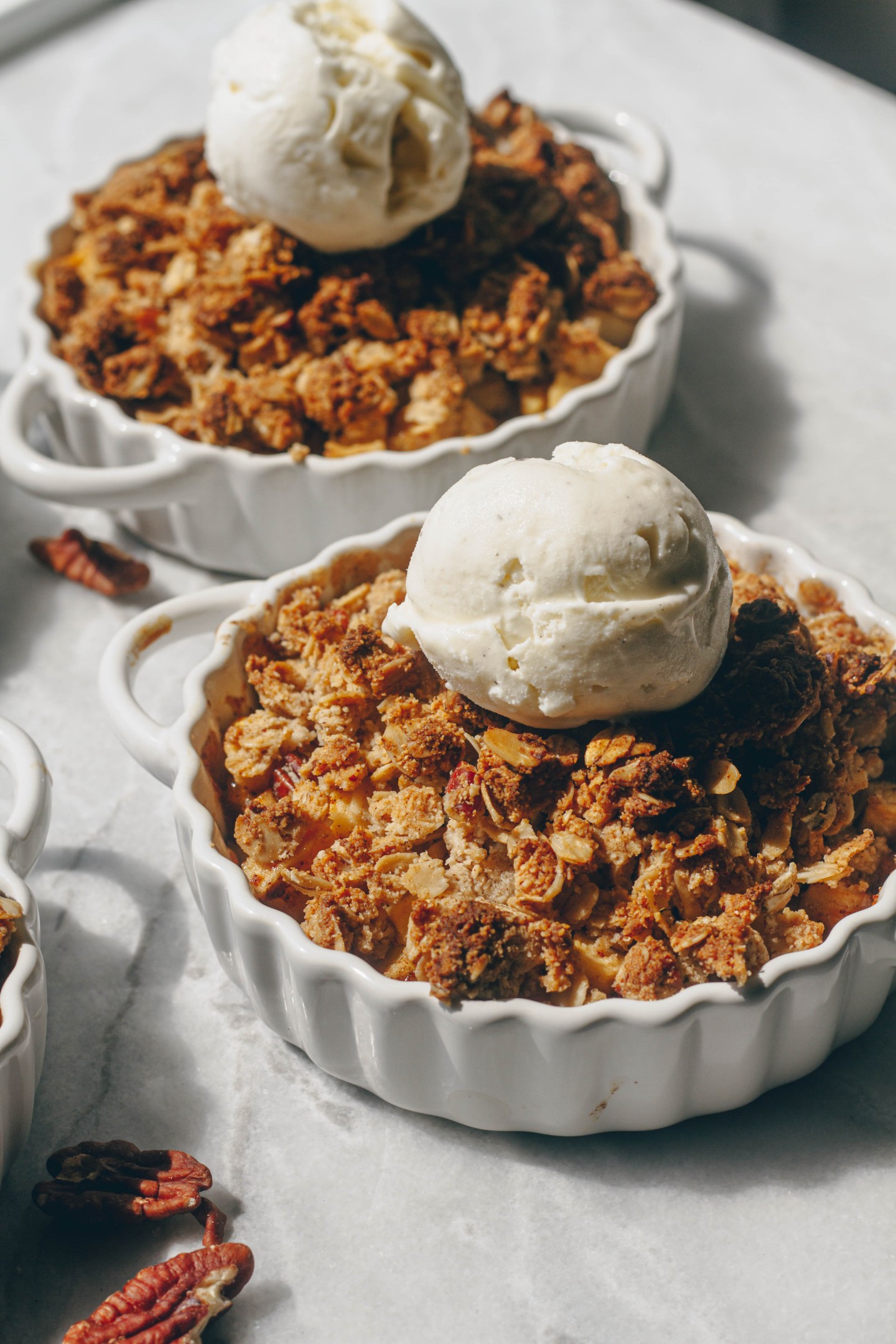 Individual Healthier Apple Crisps