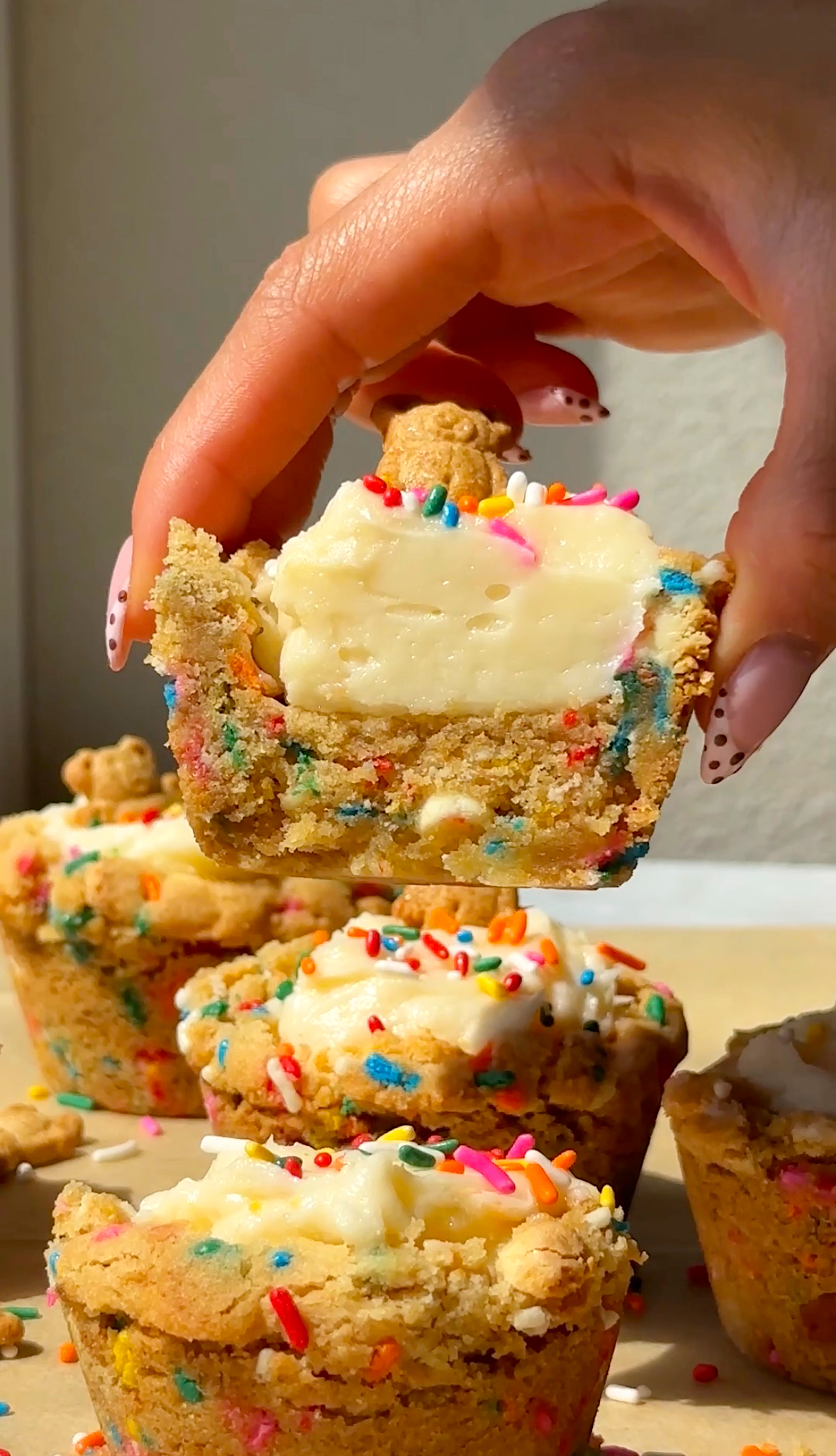 Dunkaroo Cookie Cups