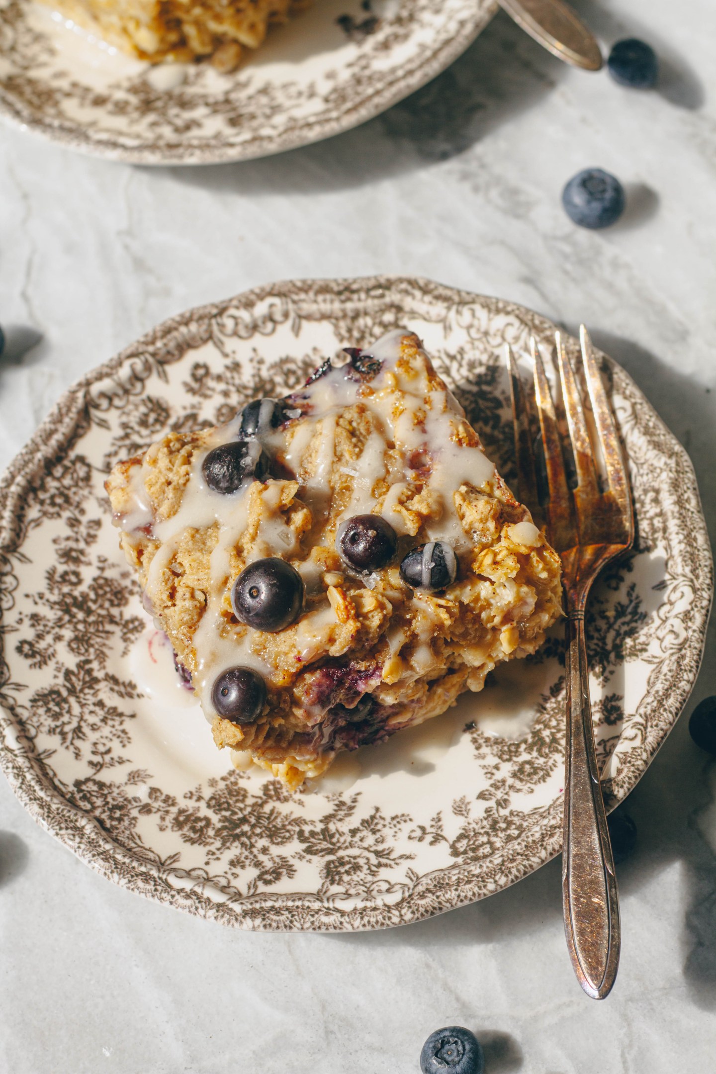 Blueberry Buckle Baked Oatmeal
