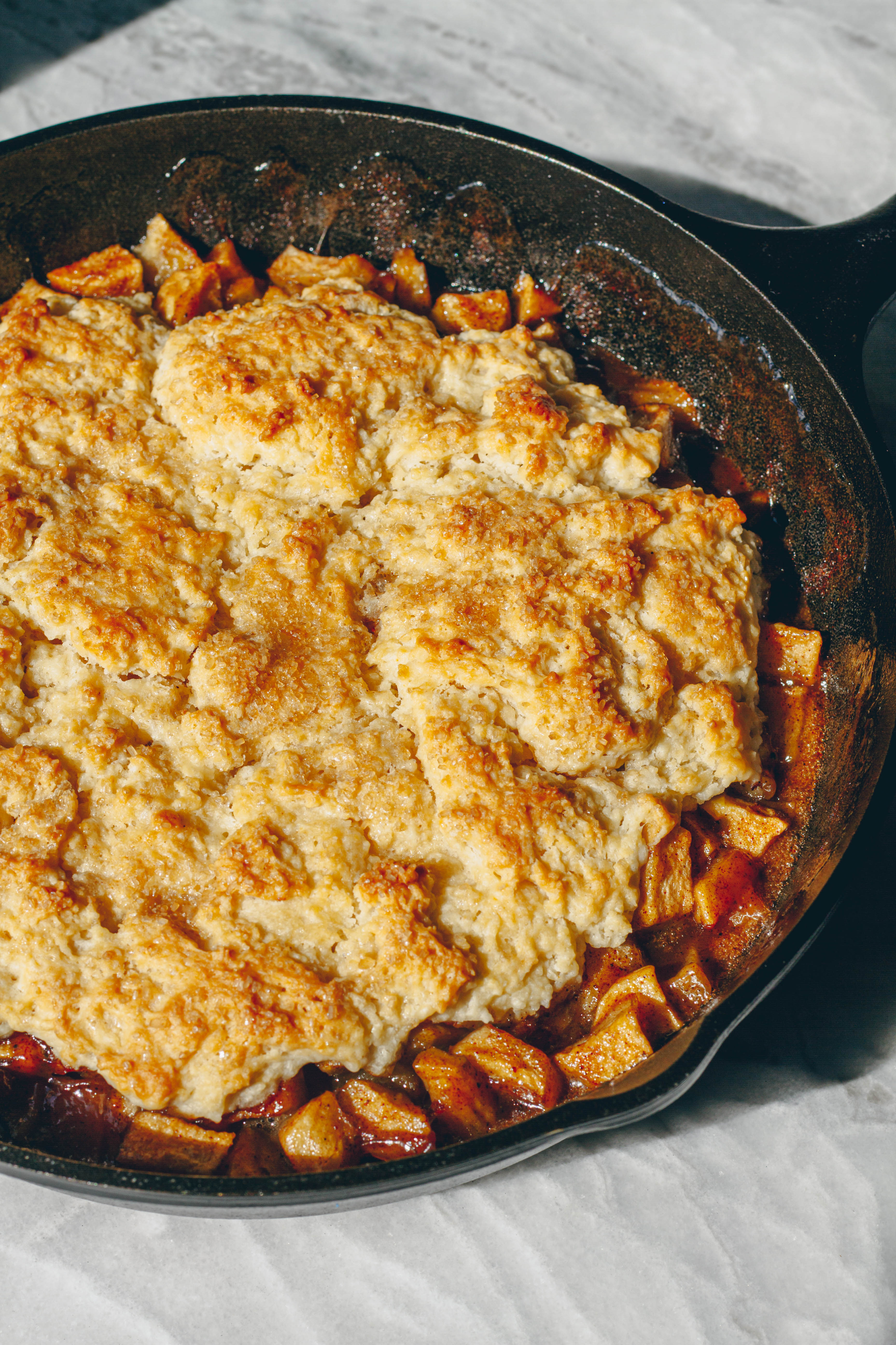 Apple Cobbler Skillet