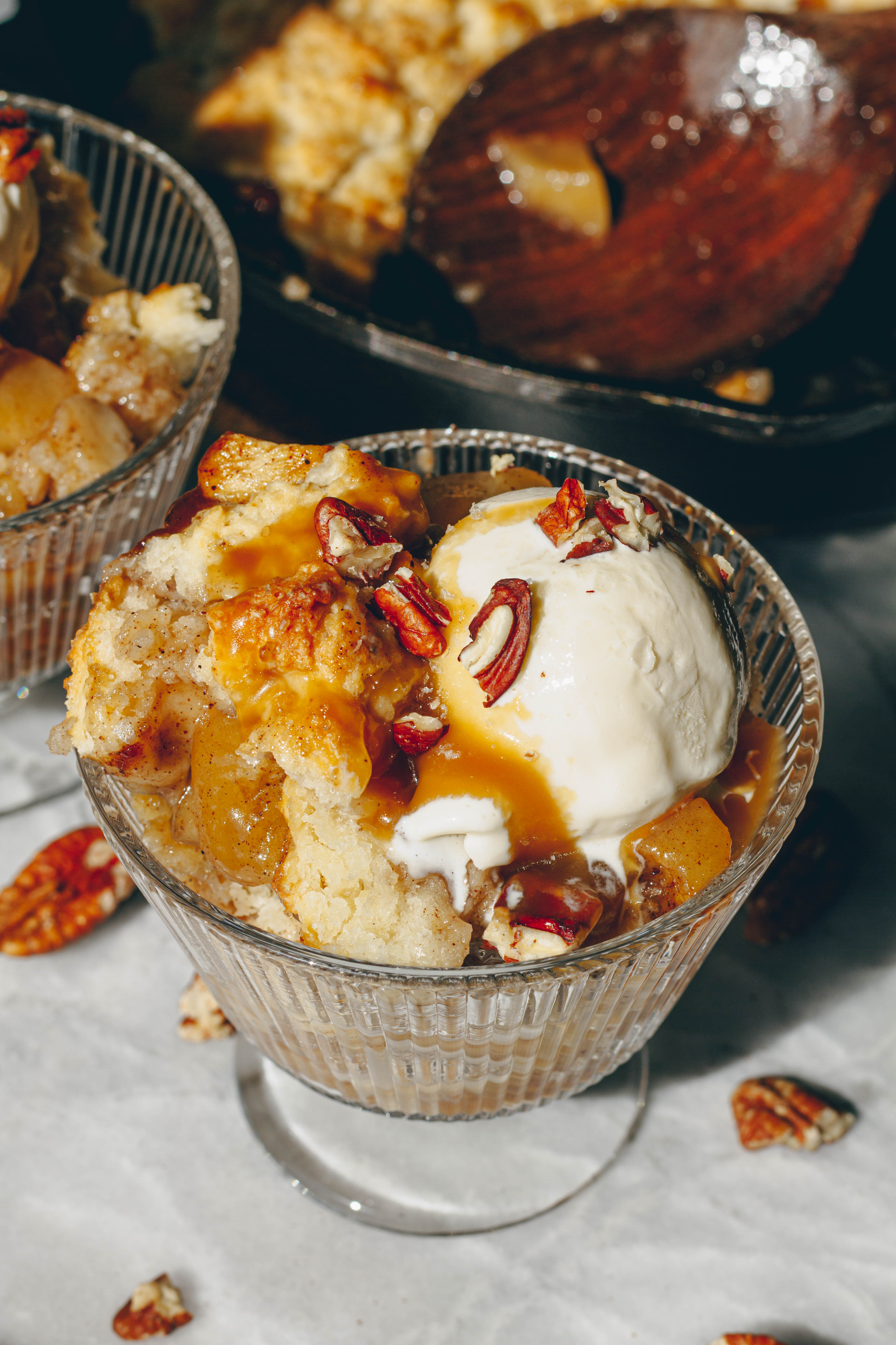 Apple Cobbler Skillet
