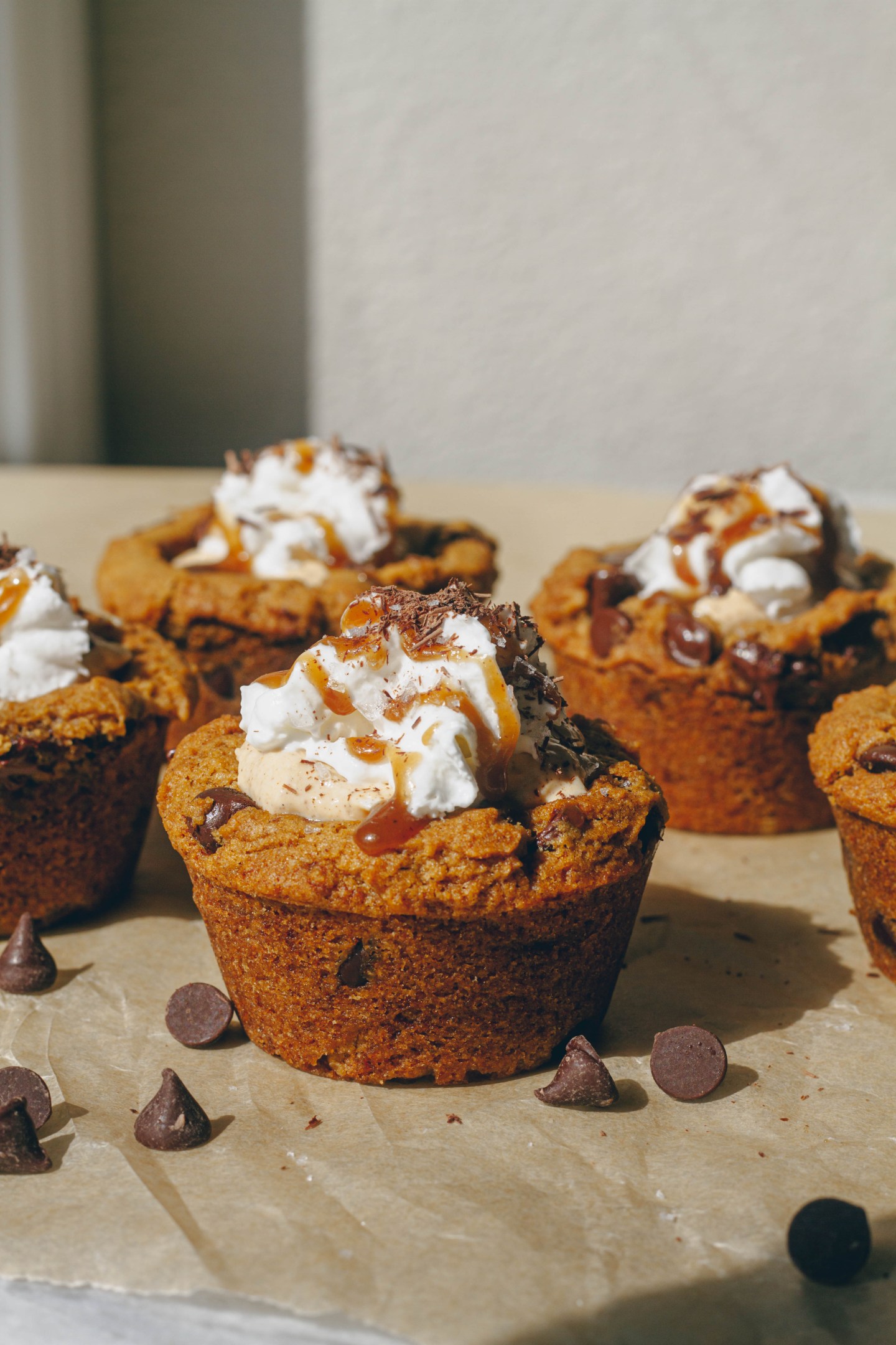 Pumpkin Cheesecake Cookie Cups